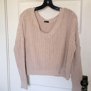 Cropped sweater